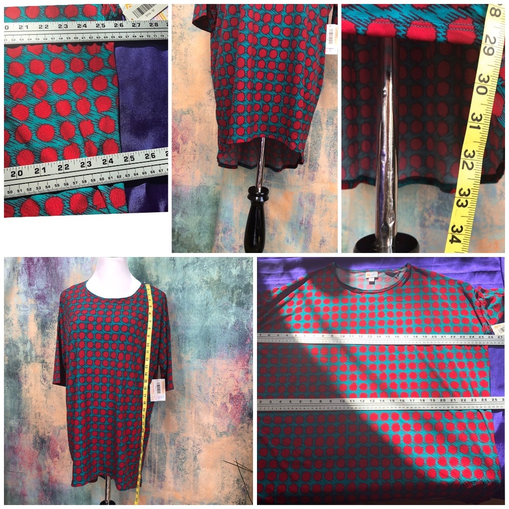 New ๐ LuLaRoe IRMA TOP - KNIT โHIGH-LOWโ TUNIC - Picture 7 of 8